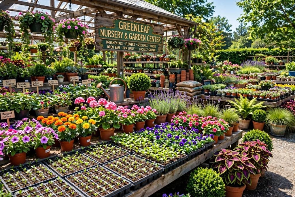 Horticultural Nursery, Floriculture, and Seedling Propagation